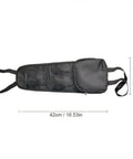 Game Changer Car Seat Side Organizer For Tesla Cybertruck With Dual Mesh Slots And A Secure Zipper Pocket To Keep Your Rig Clean And Banish Cargo Chaos On Daily Drives, measuring 42cm x 14cm, made from durable Oxford fabric.