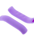 Silicone Bicycle Brake Grip Cover Anti Slip Waterproof Shield For Mountain Bikes And Scooters Slip On Lever Protector, purple pair