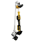20V Max XR Cordless String Trimmer 14-Inch Tool Only, Foldable Design, QuickLoad Spool, Variable-Speed, thick grass, side view