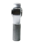 Knockout Beefy Heim Joint Rod End Kit Machined From Top Shelf Heat Treated Chromoly Steel featuring a polished chrome rod end.