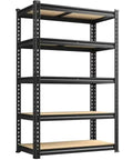 Tough As Nails Heavy Duty Metal Storage Rack With 2000 Lb Capacity Per Shelf, 72 Inch Wide Industrial Steel Shelving Set, side view