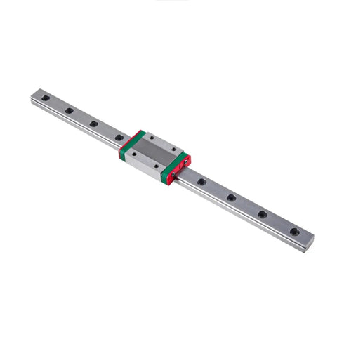 Miniature Linear Guide Rail Set With MGN12H Block 550mm And Rails In 250 300 400 500 550mm for CNC and precision motion systems.
