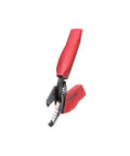 Compact Wire Stripper And Cutter For 8-16 AWG Stranded Wires, lightweight, red bi-layer handle, precision ground edges
