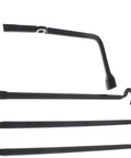 Toyota Tacoma 2005-2013 Spare Lug Wrench Tire Tool Kit Replacement Part OEM Quality Beefed-Up Heavy Duty Set, four black components displayed