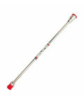 Hella Durable Aluminum Extension Pole For Airless Paint Sprayer Gun Attachments with red grip end, 100cm length, rust proof.