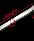 Automatic Door Closer Set With Soft Springs For Fire Rated Doors, dimensions showing smooth sequential closing mechanism.
