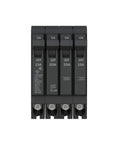 Q-Line THQLQ152015 Quad Circuit Breaker 120/240 VAC Thermal Magnetic Trip 10 kAIC, front view showing breaker panel configuration