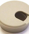 Desk Cable Grommet One And Three Quarters Inch Almond Color For Cable Management Fits One And Three Quarters Inch Cutouts 1 Pack