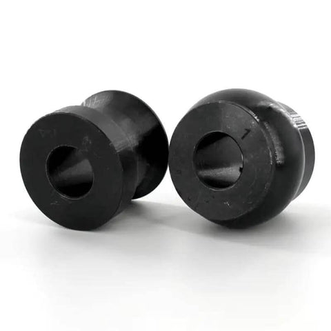 Pro Grade One Inch Round Bead Roll Dies Set Fits Most Bead Rollers With 22Mm Shafts Heat Treated Tool Steel Black Oxide Coating