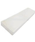 1 Pair White Micro Cabin Air Filters For Bmw X3 F25 X4 F26 64119237159 showing clean white material for high efficiency air filtration.