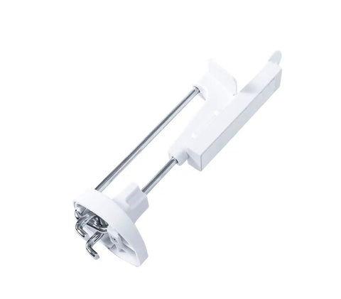 Two Pack Magnetic Security Key For Slatwall And Peg Hook Displays, Anti Theft Magnet Key In White Plastic Housing