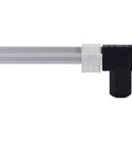 Beefy Heavy Duty Linear Actuator For Industrial Automation Workhorse, 12V 24V, showing 450mm stroke, sliding table guide.