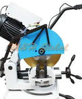 Built Like A Tank 13 Inch Cold Cut Saw Swivel Base Circular Metalsaw 220V 3 Phase 1.5HP Motor Auto Retracting Guard with vise.