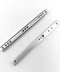 Heavy Duty 17mm Metal Drawer Slides With Ball Bearing, 400mm Length, telescopic runners for cabinets and furniture