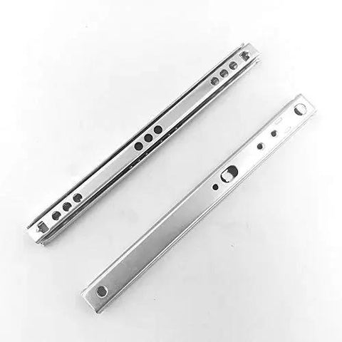 Heavy Duty 17mm Metal Drawer Slides With Ball Bearing, 400mm Length, telescopic runners for cabinets and furniture