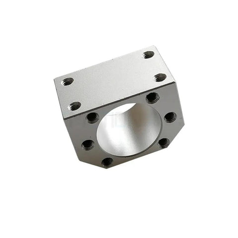 SFU1605 Roller Ball Screw 700mm Long With DSG16H Holder Plus BK12 BF12 Coupler Kit For CNC Machines holder block with 6 screw holes.