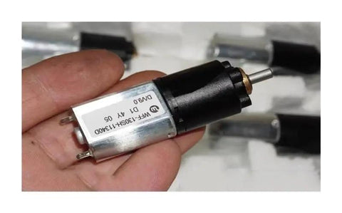 Badass 20mm Dc Micro Motor With 130 1 Planetary Gearbox And Knockout Slow Speed Control Perfect For Diy Robot Car Projects