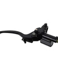 Left Hand Hydraulic Brake Lever Master Cylinder for Mini Bike ATV Quad Dirt Bikes, 7/8 inch, top view, fits GY6 engines