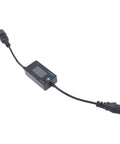 Hella Precise EV Charger Analyzer 8 To 120 Volts And 0 To 10 Amps, compact device with LCD display for real-time electric vehicle monitoring.