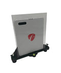 Protective And Leveling Stand For FlightScope Mevo Gen 2 Golf Launch Monitor With Adjustable Alignment Base And Bubble Level