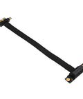 Top Shelf Pci Express 1x Extension Cable Featuring Genuine Gold Fingers And Ultra Slim Flex Design to dodge case jam and keep your build clean.