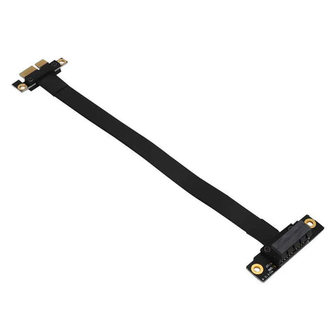 Top Shelf Pci Express 1x Extension Cable Featuring Genuine Gold Fingers And Ultra Slim Flex Design to dodge case jam and keep your build clean.