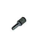 Pressure Washer Detergent Pickup Filter With Internal Check Valve Brass And Chrome 1/4 Inch Barb 400 Micron Screen