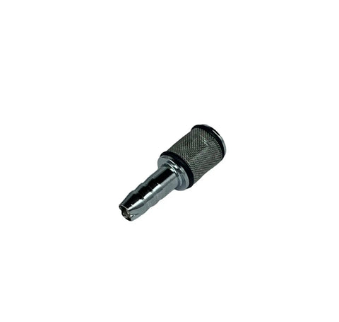 Pressure Washer Detergent Pickup Filter With Internal Check Valve Brass And Chrome 1/4 Inch Barb 400 Micron Screen