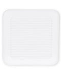 No Sweat Easy Patch Wall Repair Access Panel Instantly Conceals Drywall Holes Up To 7 5 Inches white square panel for ceiling use.