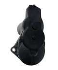Top Shelf Electronic Parking Brake Actuator Switch For 2015 2016 2017 Rides black plastic design, two-button interface, durable aftermarket auto part.