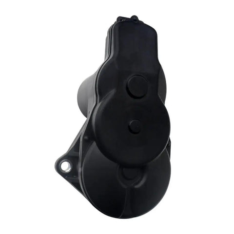 Top Shelf Electronic Parking Brake Actuator Switch For 2015 2016 2017 Rides black plastic design, two-button interface, durable aftermarket auto part.