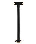Top Shelf Pci Express 1x Extension Cable Featuring Genuine Gold Fingers And Ultra Slim Flex Design to dodge case jam, 24cm long.