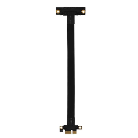 Top Shelf Pci Express 1x Extension Cable Featuring Genuine Gold Fingers And Ultra Slim Flex Design to dodge case jam, 24cm long.