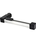 High Precision Linear Guide Actuator Kit With 57 Stepper Motor And Synchronous Belt Drive For CNC Machines Smooth Module Position Slide Table Built For Industrial Production, aluminum rail
