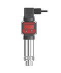 Front view of Pro Grade Digital 4-20mA Pressure Transmitter With LCD Display, 0-435 PSI Range, 0-3 MPa, NPT 1/4 In Connection, 1 Meter Cable