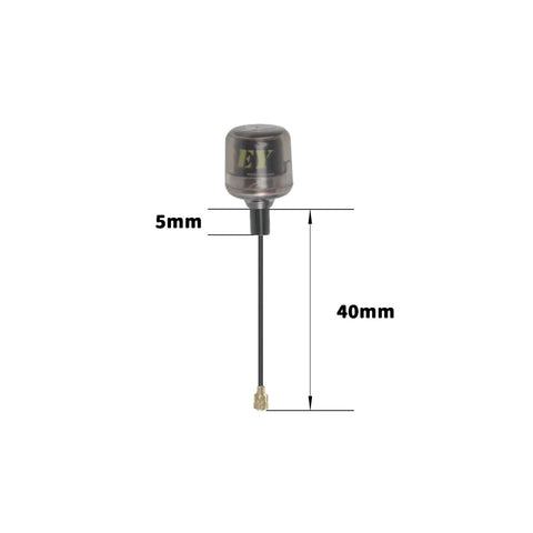 Osprey 99 Percent Radiation Efficiency RHCP 40mm Antenna For 5.8GHz FPV Drones With 2.82 dBi Gain SMA And Ipex UFL Connectors Built Tough