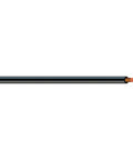 Heavy Duty Outdoor Extension Cord 100 Feet Long 16 Gauge 3 Prong Grounded Cable Orange Oil Resistant Power Lead, bare copper wire.