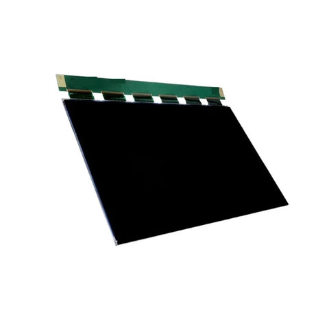 Top Shelf 15 Inch 8K Mono LCD Replacement Panel For Resin 3D Printers, black screen, side view with connector.