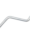 Beefed Up Heavy Duty Steering Arm Drag Link Replacement For Riding Mowers And Lawn Tractors 16.25 Inch With Adjustable Tie Rod End Fits Craftsman Husqvarna Poulan Roper Weedeater Sears LT1000 LT2000 LTX1000, silver steel rod with threaded ends