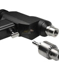 Close-up of Top Tier Heavy Duty Veterinary Orthopedic Electric Power Drill And Cannulated Bone Drill Kit components, showcasing drill chuck.