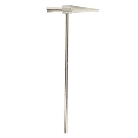 Compact Round Head Steel Hammer For Watchmaking And Jewelry Repair, with long handle for precise metalwork.