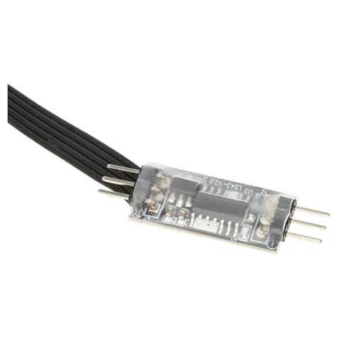 Four Wheel Steering 4WS Control Board And Servo Cable Upgrade Kit for 1 24 SCX24 1 10 DVC10 1 18 TX4M Black close-up