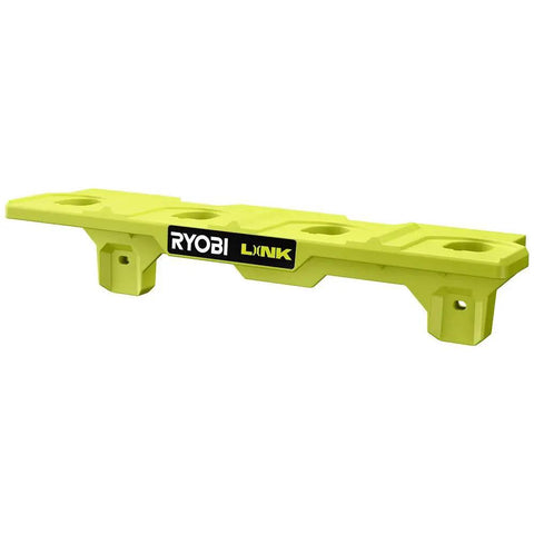 One Plus Tool Holder Modular Storage System, lime green plastic, side view, for organizing single hand tools, 5 lb capacity.
