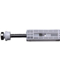 Bed Spindle Block Assembly For Okimat II Bed Motors Head And Foot Spindle Blocks DIY Replacement Kit For Adjustable And Hospital Beds Easy Install Now, white plastic and metal spindle block.