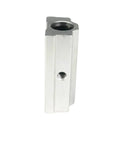 Linear Bearing Slides SCS20UU 20mm Length for CNC Parts and 3D Printer Upgrades, silver metal 20mm bore block