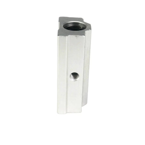 Linear Bearing Slides SCS20UU 20mm Length for CNC Parts and 3D Printer Upgrades, silver metal 20mm bore block