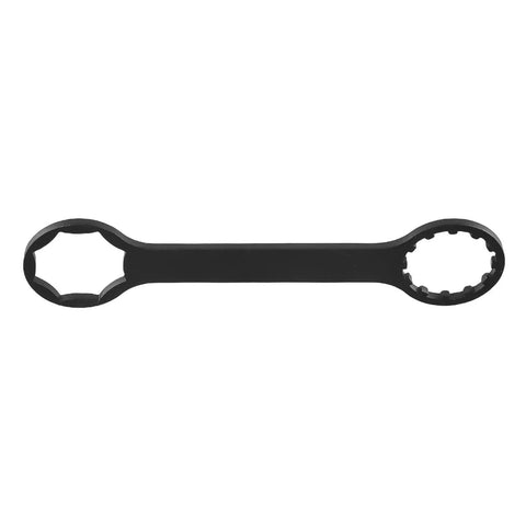 Front Fork Cap Wrench Tool For SR Suntour XCR XCT XCM RST Suspension Forks, Aluminum Alloy, dual-ended wrench.