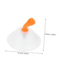 Windproof Spray Nozzles With Adjustable Misting For Garden Sprayer Tanks Transparent Deflector Cover