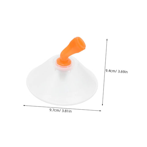Windproof Spray Nozzles With Adjustable Misting For Garden Sprayer Tanks Transparent Deflector Cover