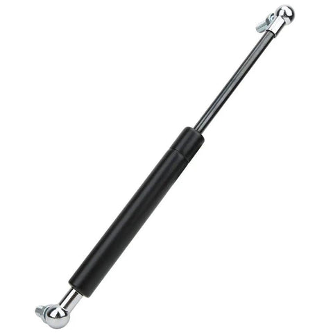 Heavy Duty Gas Strut With Ball Joint Lift Support 300N For Equipment Flip Lids 280mm Center Distance 100mm Stroke, black